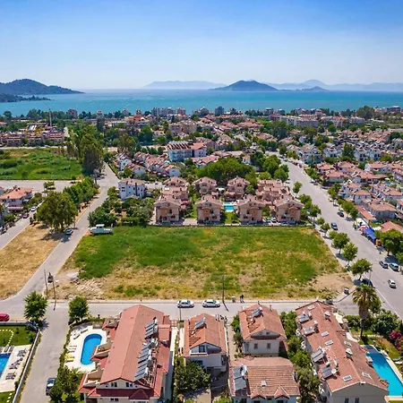 Colorful With Private Pool Near Calis Beach In